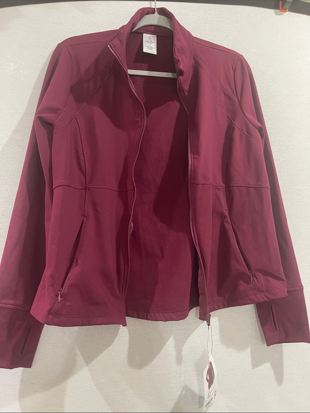Women’s BRAND NEW workout jacket with tags